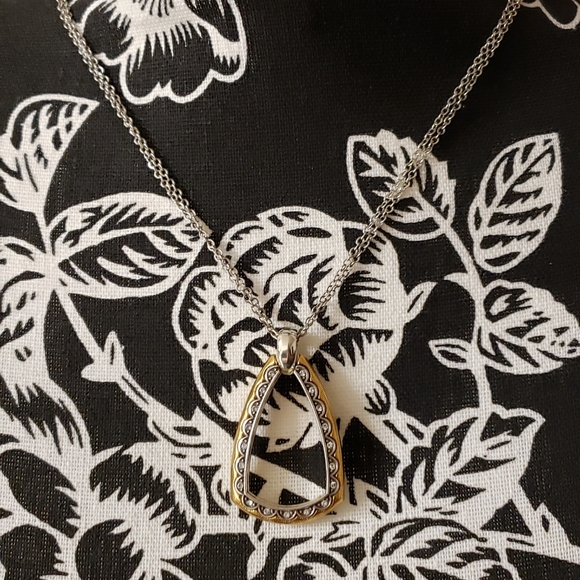 Brighton Reversible Two Tone Necklace - Picture 3 of 6